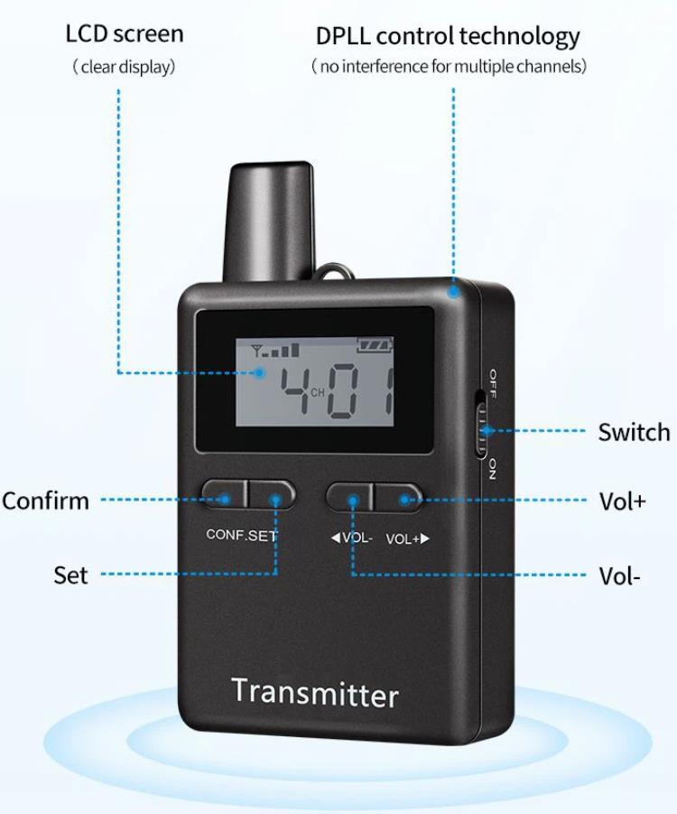 Museum Audio Tour System Button Description نظام جولة صوتية للمتحف(图2)